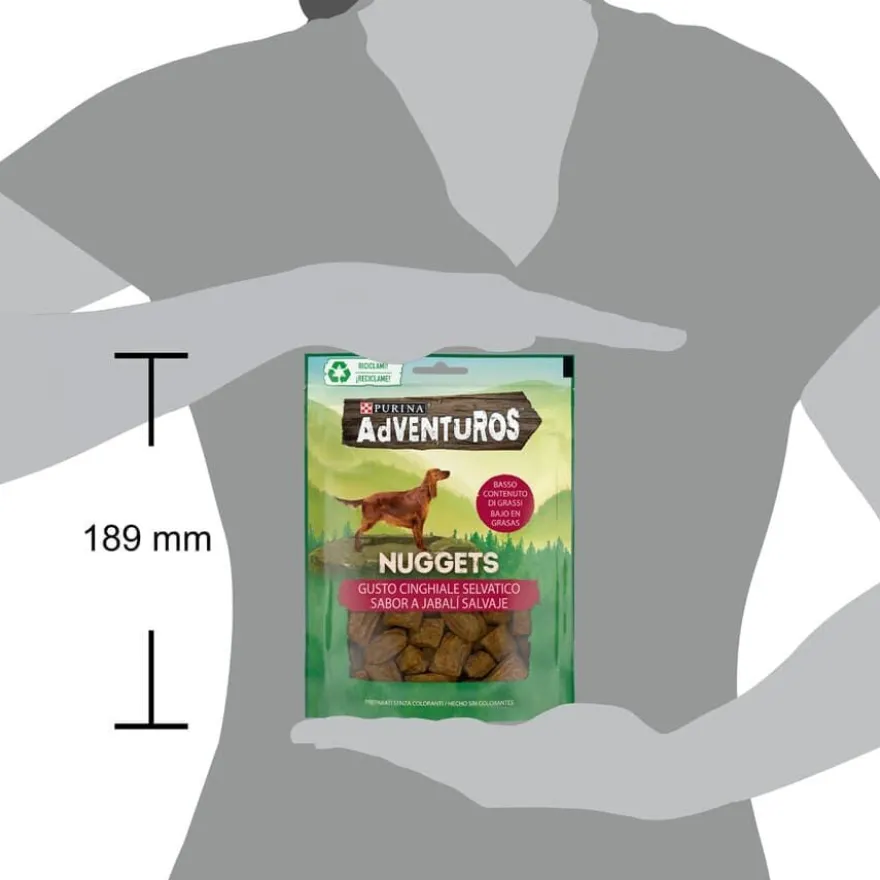 Adventuros Nuggets de Javali para cães