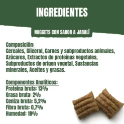 Adventuros Nuggets de Javali para cães