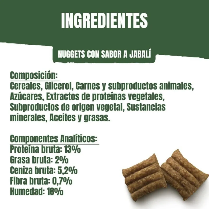 Adventuros Nuggets de Javali para cães
