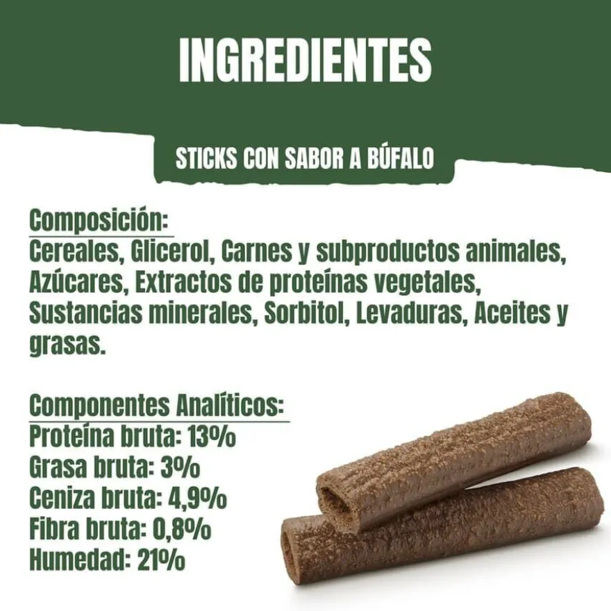 Adventuros Sticks Búfalo para cães