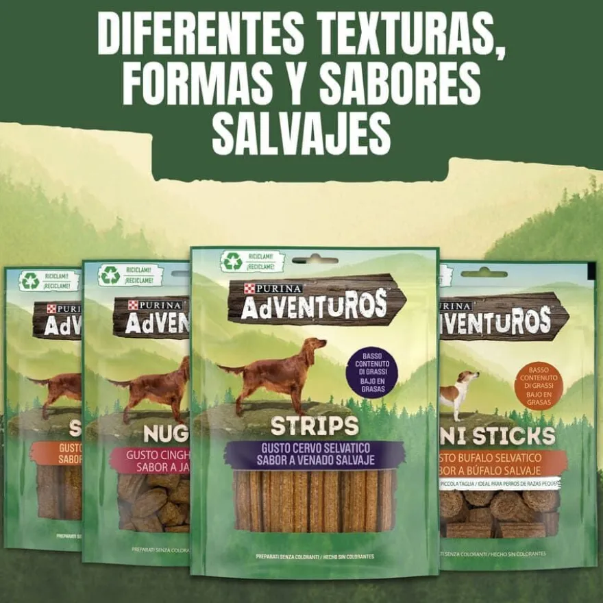 Adventuros Sticks Búfalo para cães