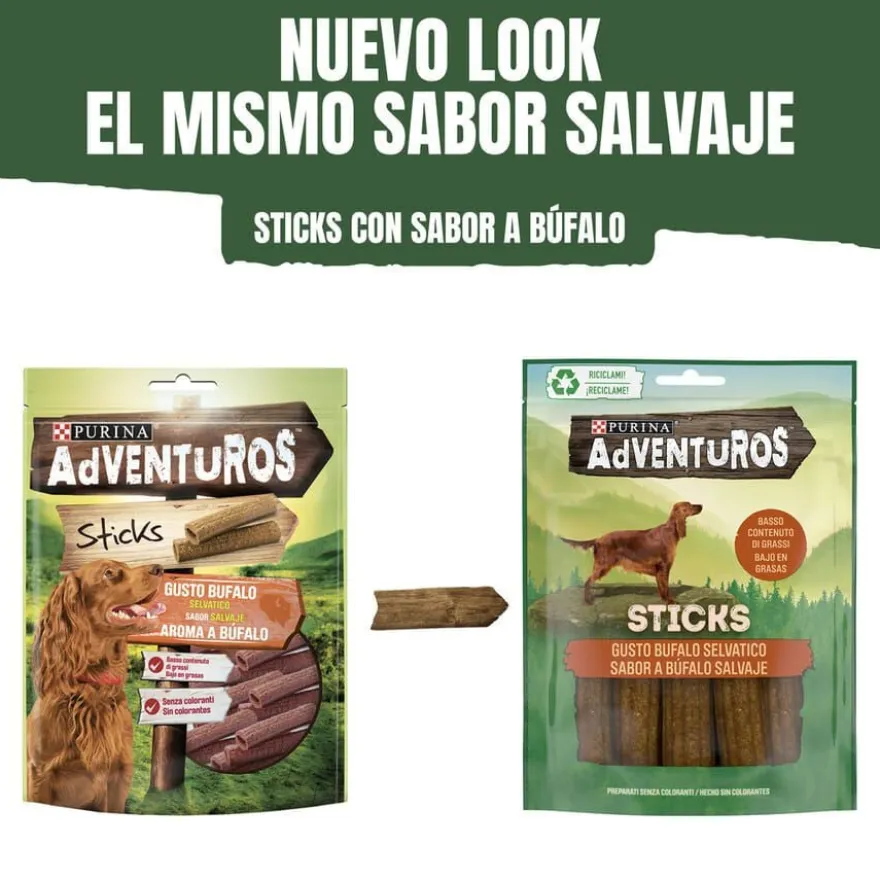 Adventuros Sticks Búfalo para cães
