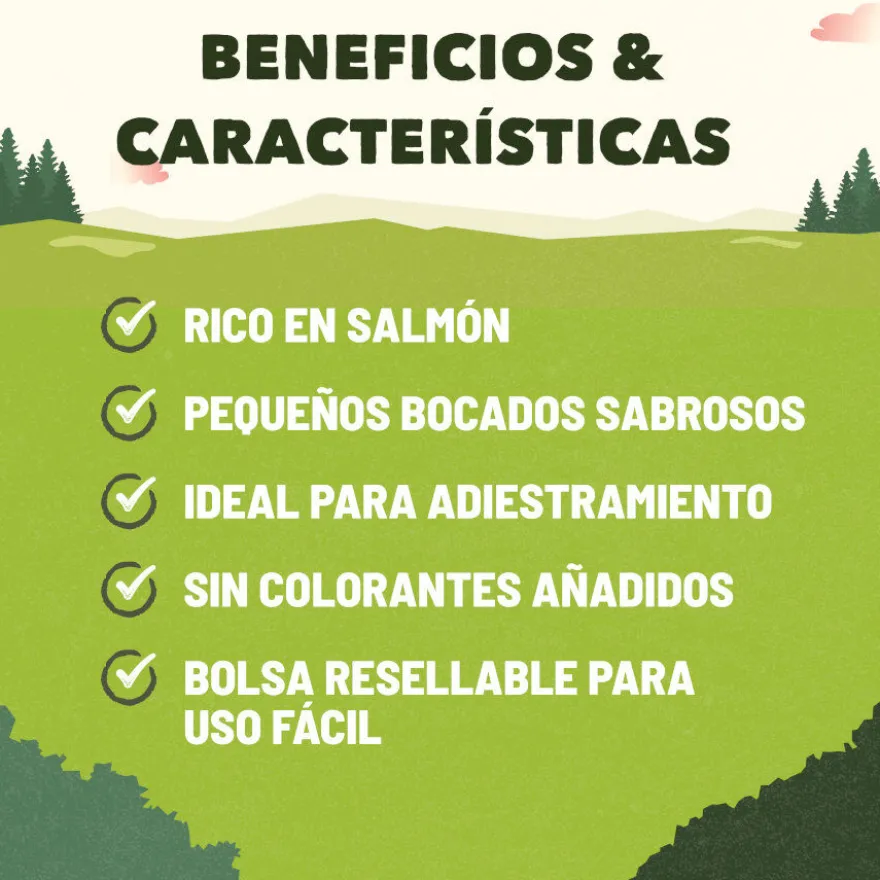 Adventuros Training Snacks de Salmão para cães