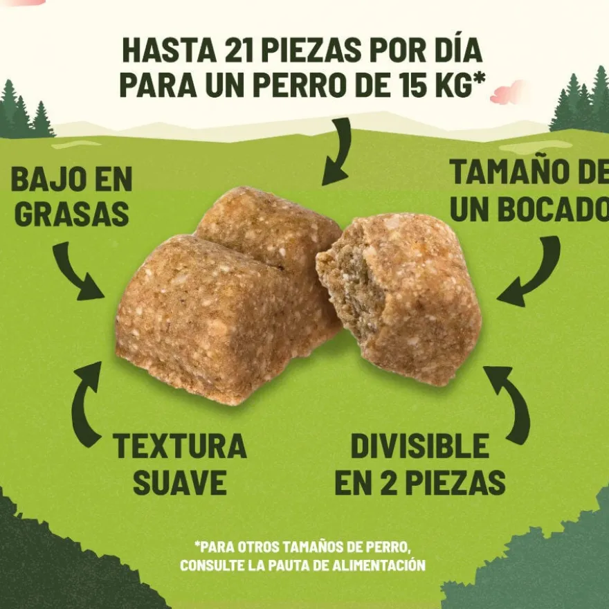 Adventuros Training Snacks de Salmão para cães