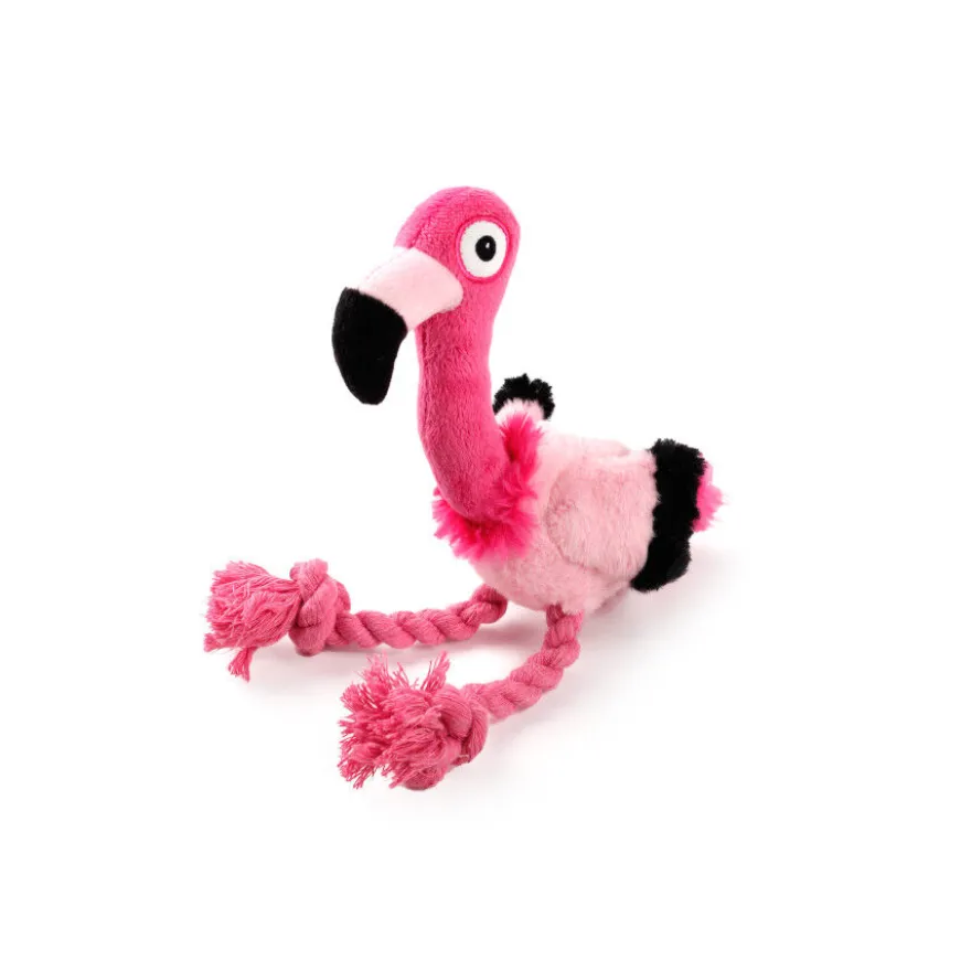All For Paws Ultrasonic Brinquedo DJ Flamingo para cães