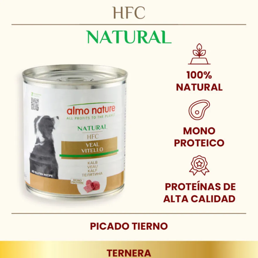 Almo Nature HFC vitela lata para cães