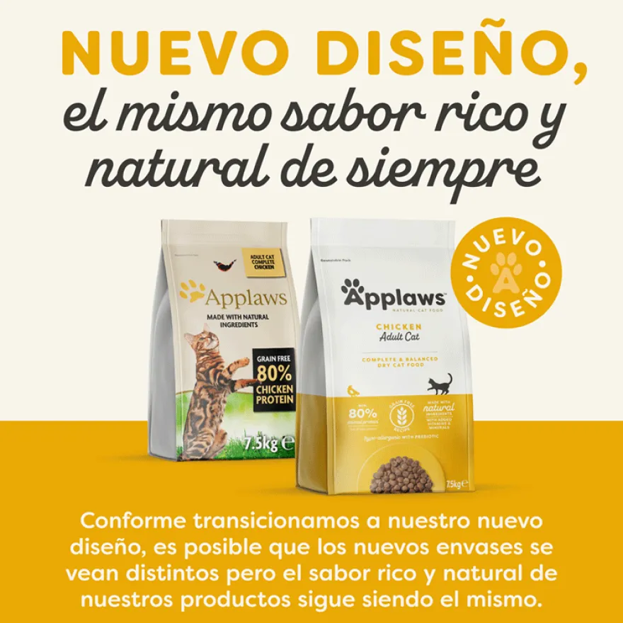 Applaws Adult Grain Free Frango ração para gatos
