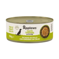 Applaws Taste Toppers Frango com Legumes em Molho lata para cães