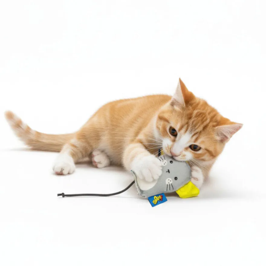 BAM! Peluche Rato Martin com catnip para gatos