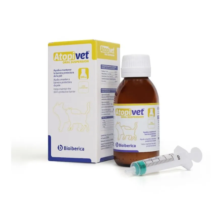 Bioibérica Atopivet Suspensão Oral para cães e gatos