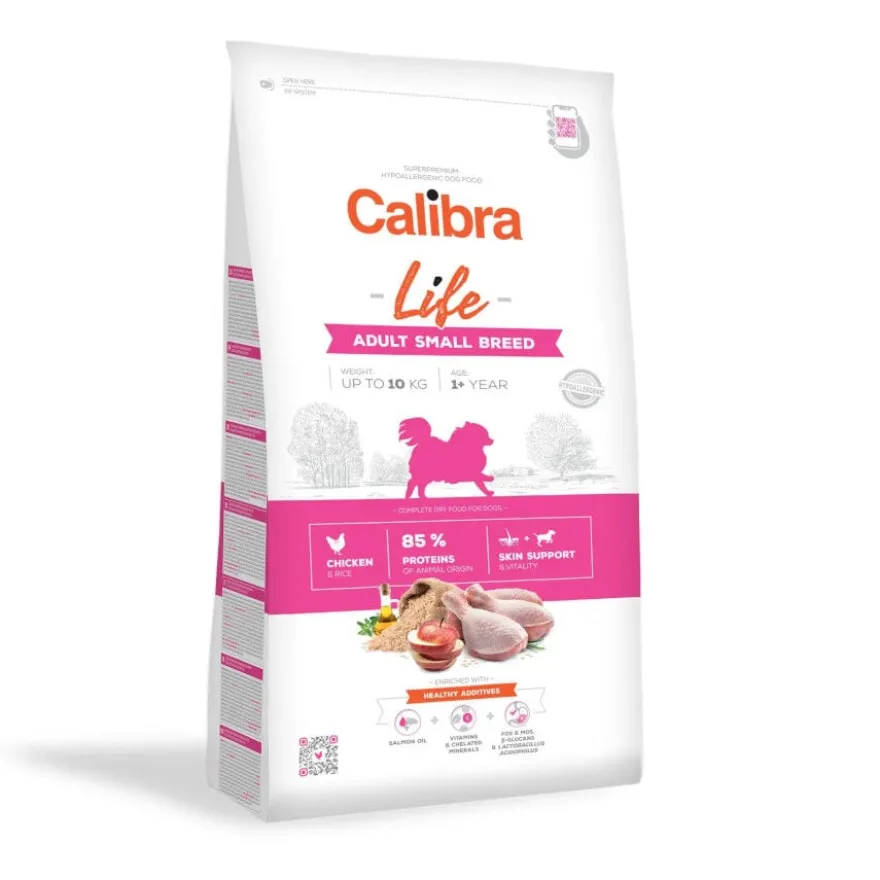 Calibra Life Adult Small Ração de frango para cães pequenos