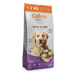Calibra Premium Line Senior & Light Ração de frango para cães senior