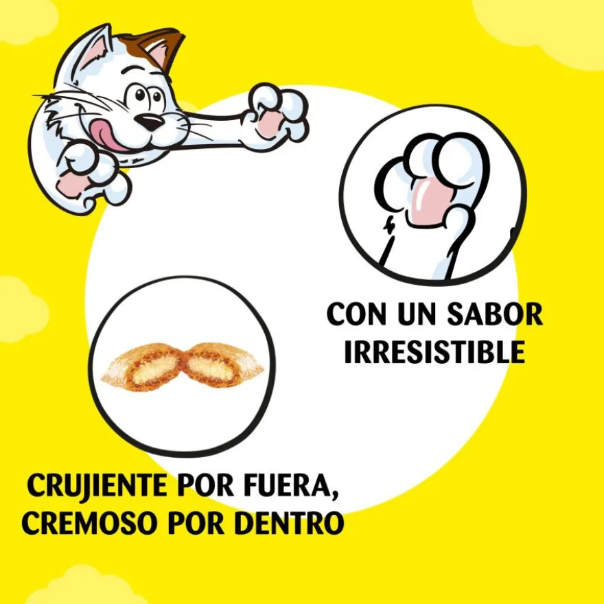 Catisfactions Biscoitos de Queijo para Gatos