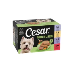Cesar Recetas da horta Terrina em Patê e Geleia para Cães - Multipack