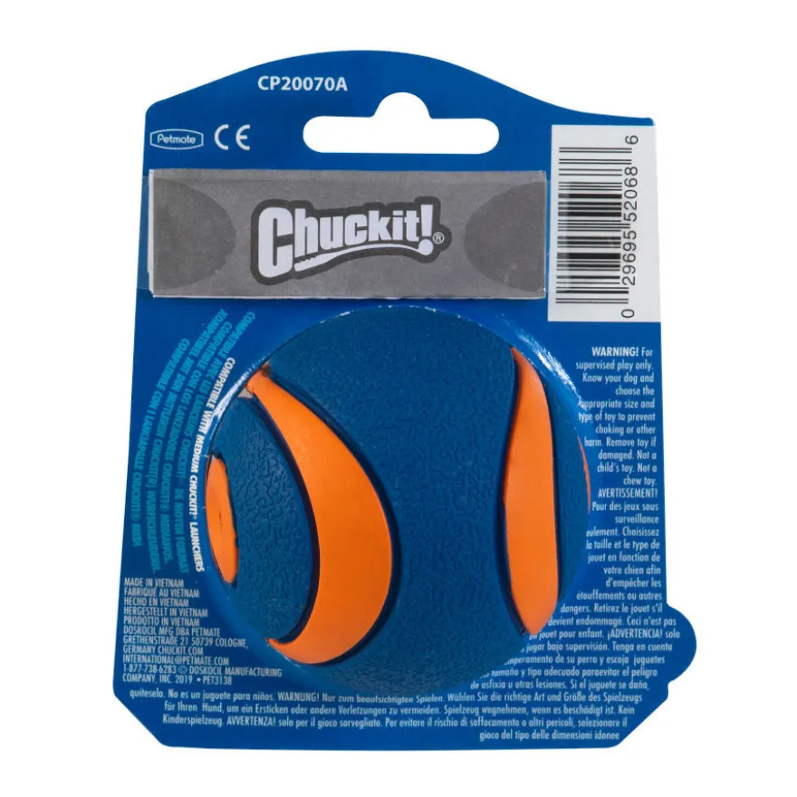 Chuckit! Ultra Squeaker Bola com som e efeito de salto para cães