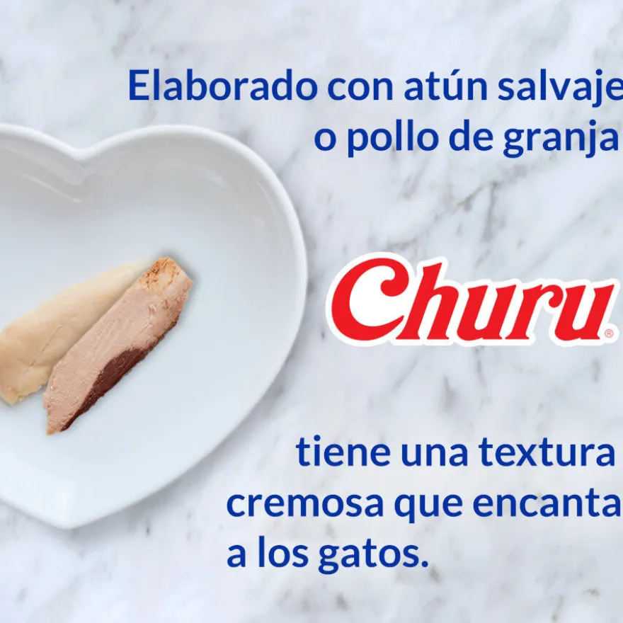 Churu Snack Líquido Variedades de Atum para Gatos