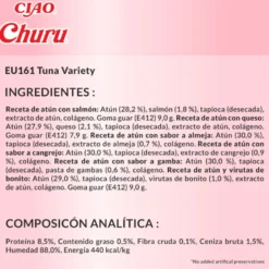 Churu Snack Líquido Variedades de Atum para Gatos
