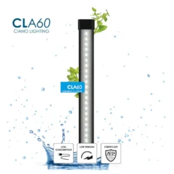 Ciano Aqua Led 60 Aquário Branco com luz led, filtro e aquecedor