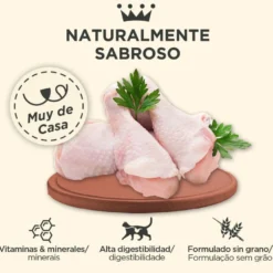 Criadores Adulto Frango lata para gatos