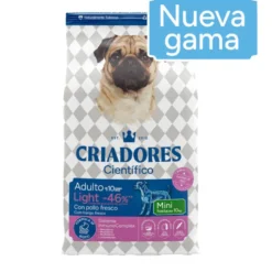 Criadores Científico light -46% de gordura Adulto Mini Ração de frango para cães