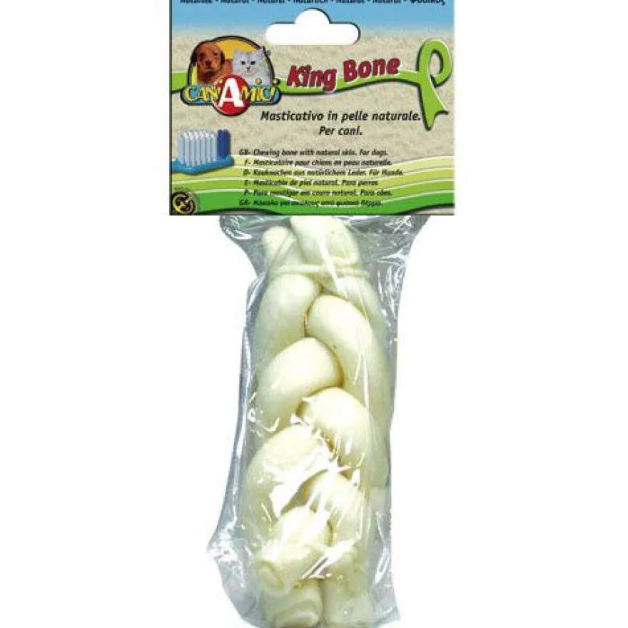 Croci King Osso Natural Trançado para cães