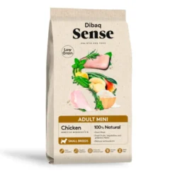 Dibaq Sense Low Grain Adult Mini Ração de Frango para cães