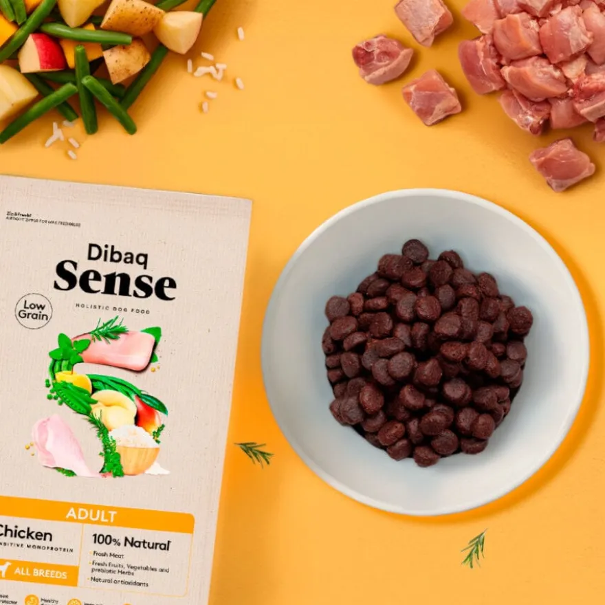 Dibaq Sense Low Grain Adult Ração de Frango para cães