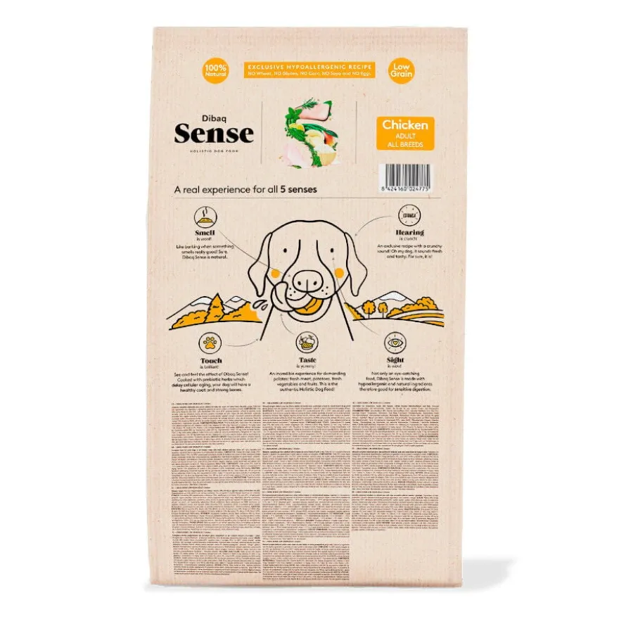 Dibaq Sense Low Grain Adult Ração de Frango para cães