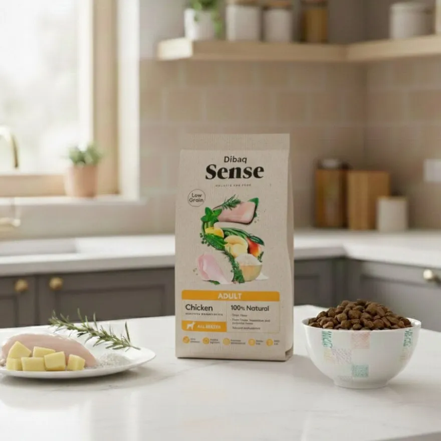 Dibaq Sense Low Grain Adult Ração de Frango para cães