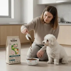 Dibaq Sense Low Grain Light & Senior Mini Ração de Frango para cães