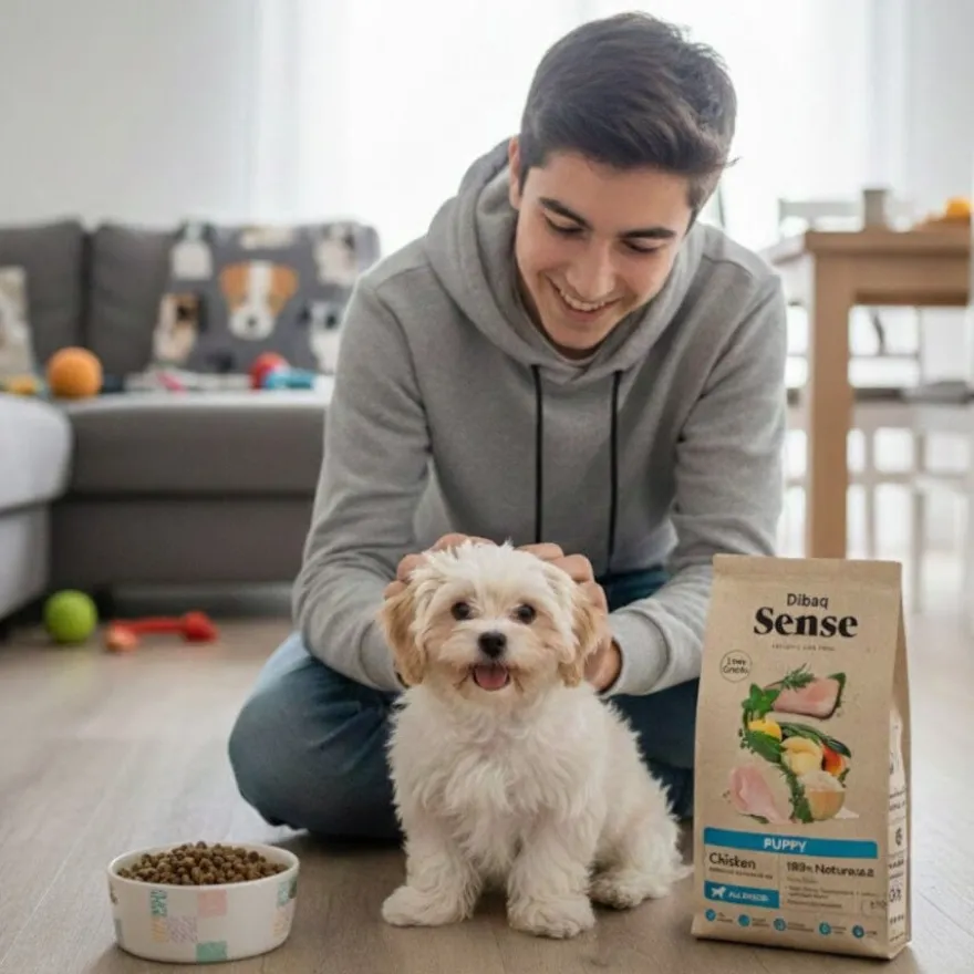 Dibaq Sense Low Grain Puppy Ração de Frango para cães