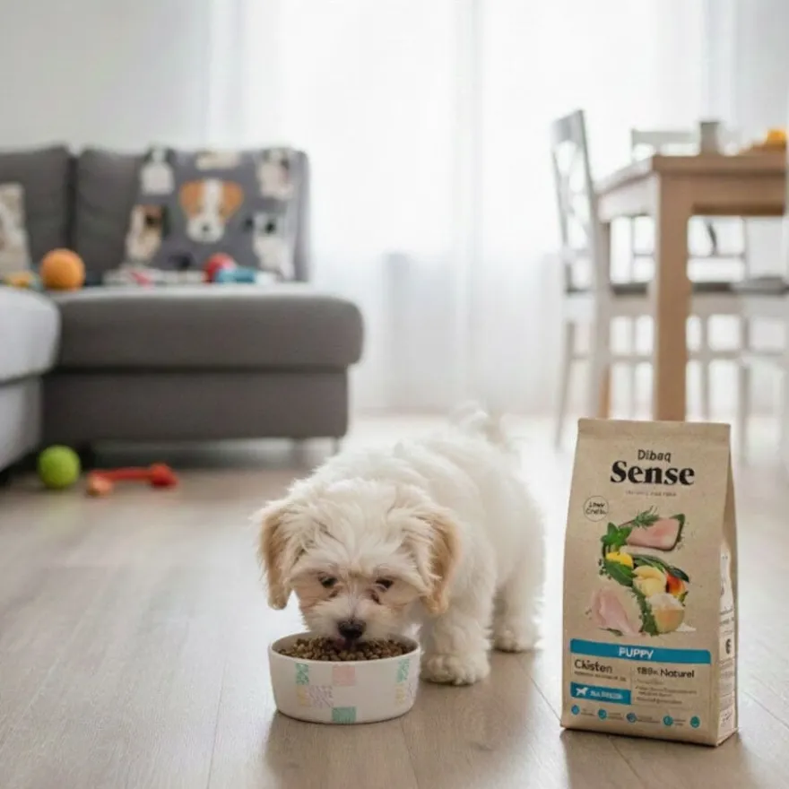 Dibaq Sense Low Grain Puppy Ração de Frango para cães
