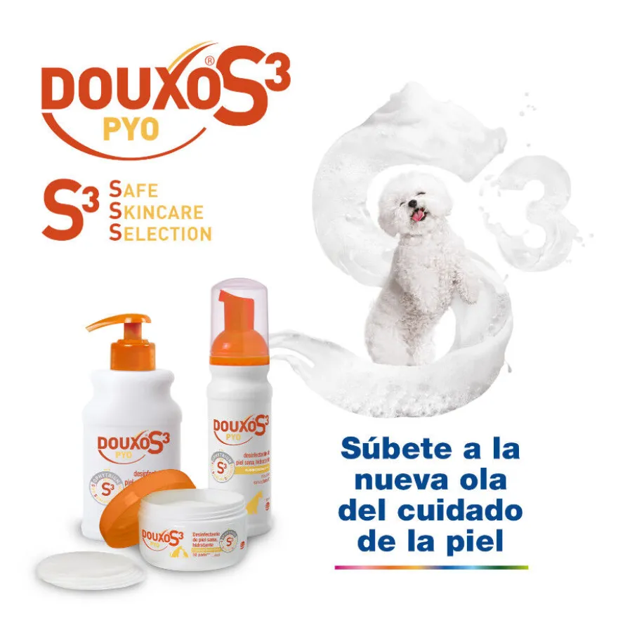 Douxo S3 Pyo Espuma Desinfetante para cães e gatos