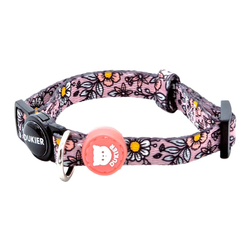 Dukier Flower Power coleira para gatos