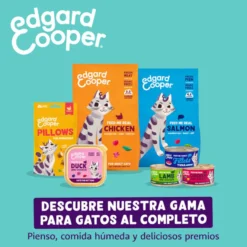 Edgard & Cooper Biscoitos Crunchies Frango para gatos