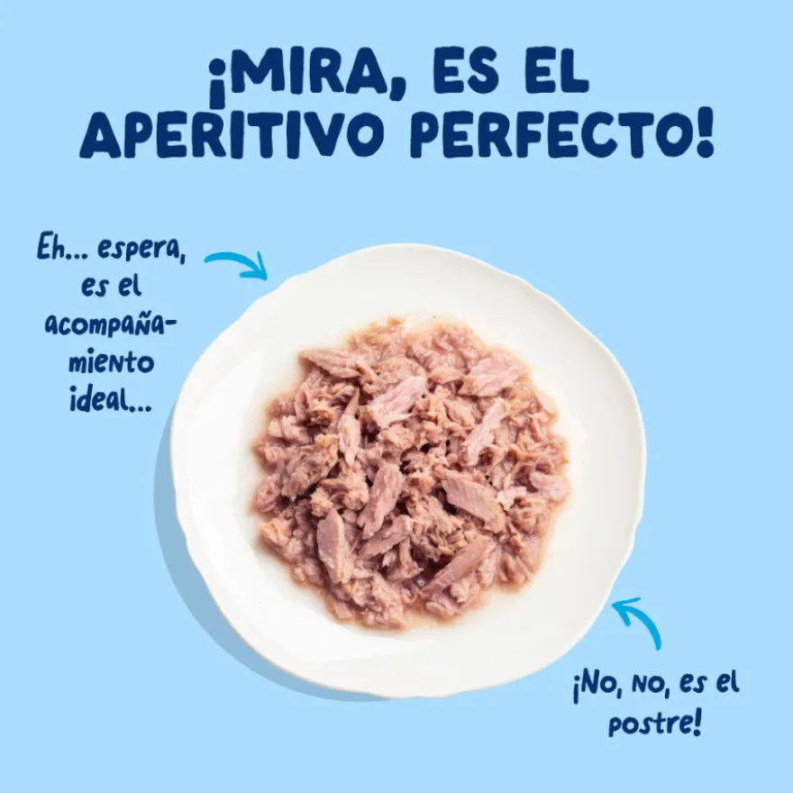 Edgard & Cooper Comida húmida Filetes de Atum em Caldo em lata para gatos