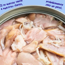 Edgard & Cooper Comida húmida Filetes de Atum e Frango em Caldo em lata para gatos