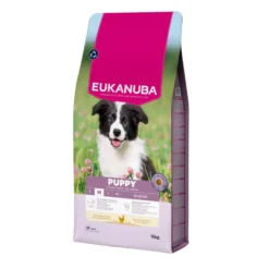 Eukanuba Puppy Medium Ração de frango para cães