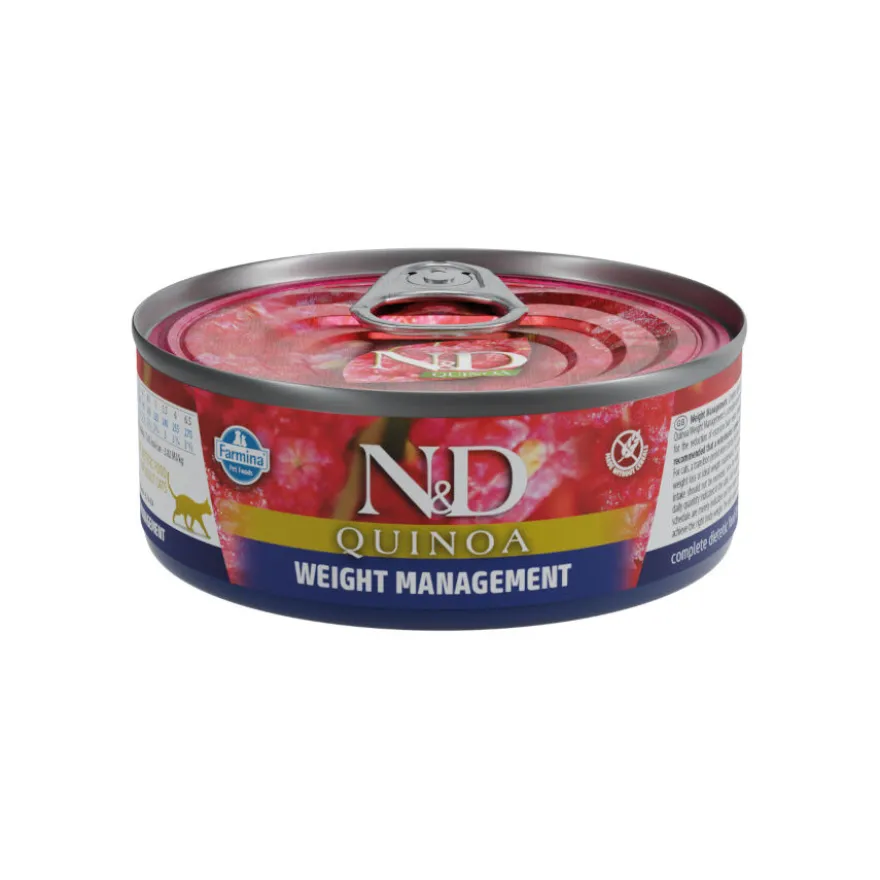 Farmina N&D Weight Control Quinoa lata para gatos