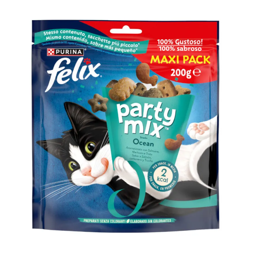 Felix Biscoitos Party Mix Peixe para gatos