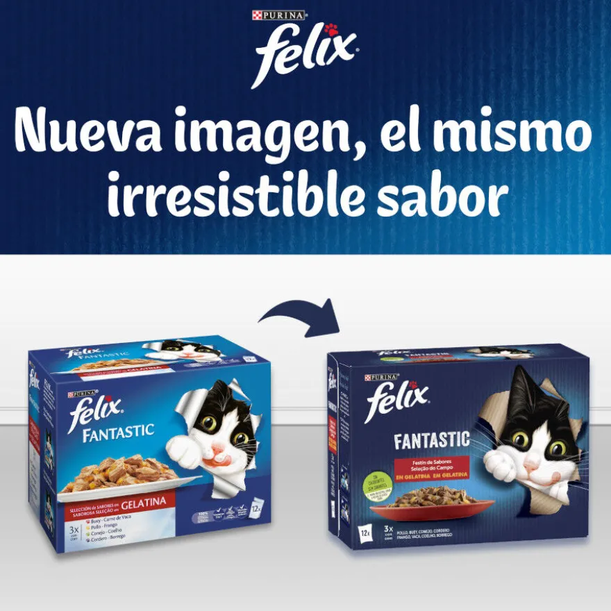 Felix Seleção de carnes em gelatina