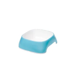 Ferplast Glam Comedouro azuL para animais de estimação