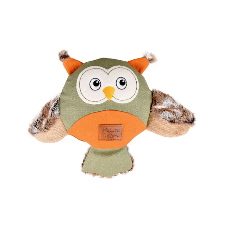 Flamingo Natura Delight Coruja de Peluche para cães
