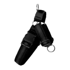 Freedom and Color Anti-pull Harness Preto para cães