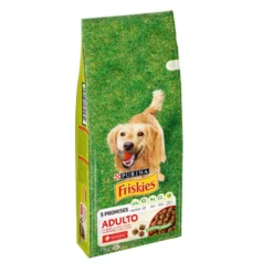 Friskies Adult Carne e Legumes ração para cães