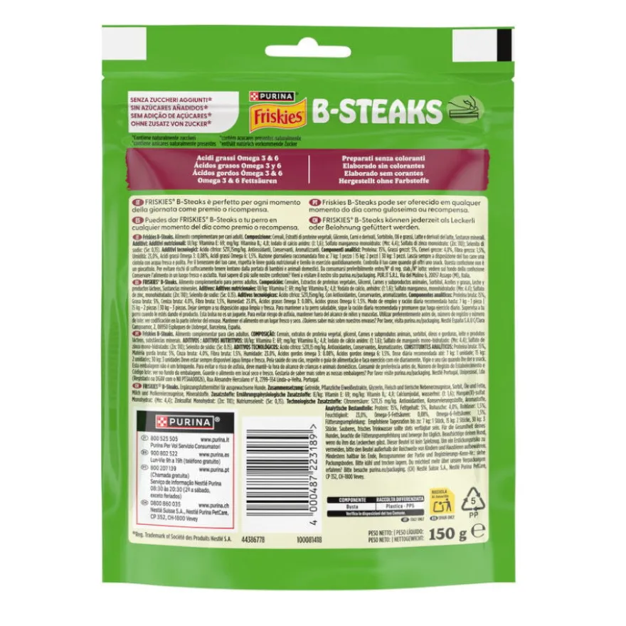 Friskies Biscoitos B-Steaks para cães