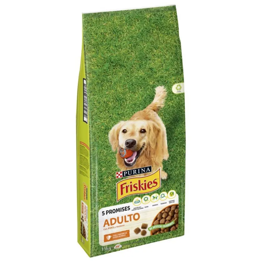 Friskies Frango e Legumes ração para cães