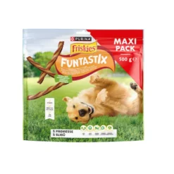 Friskies Funtastix Palitos de Queijo e Bacon para cães