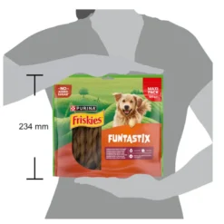 Friskies Funtastix Palitos de Queijo e Bacon para cães