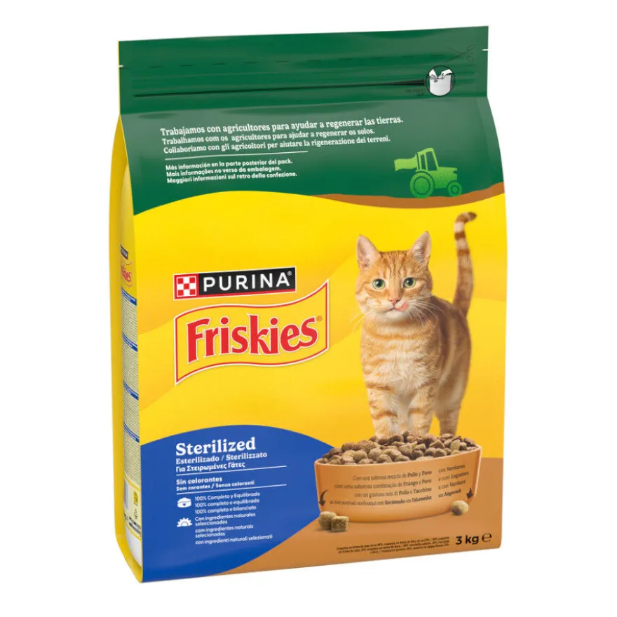 Friskies peru e legumes para Gatos Esterilizados